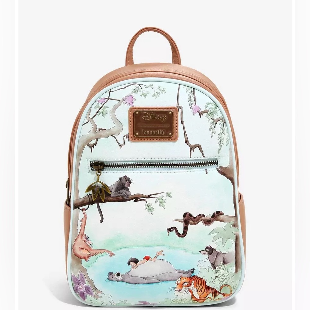 RARE NWOT Loungefly Disney The Jungle Book Mini Backpack - BoxLunch Exclusive
